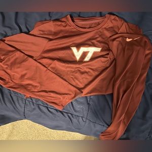 Virginia tech long sleeve tee